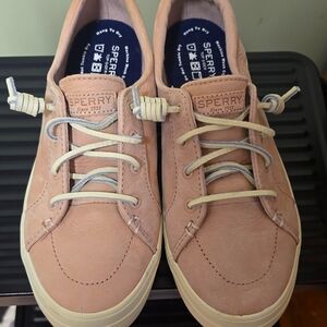 Sperry Shoes Womens 7.5 Top Sider Crest Vibe Low Sneaker Leather